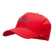 Playing with Drone Embroidered Six Panels Pro Style Cap - Red OSFM