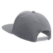 Licensed US Navy Seabees Embroidered Flexfit Snapback Style Cap - Dk-Grey OSFM