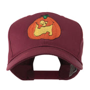 Funny Big Jack O Lantern Embroidered Cap