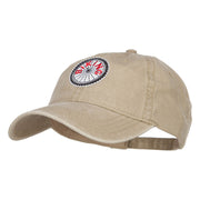 Biking Outdoor Patched Washed Cap