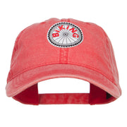 Biking Outdoor Patched Washed Cap