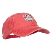 Biking Outdoor Patched Washed Cap