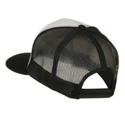 Red Martini and Olive Beverage Iron On Patched Classic Trucker Cap