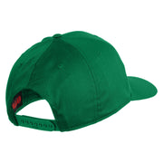Retired America's Navy Patched Solid Cotton Twill Pro Style Cap - Kelly OSFM