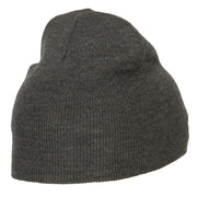 Bad Hair Day Embroidered Knitted Short Beanie