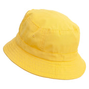 Mardi Gras Double Drum Embroidered Bucket Hat - Yellow OSFM