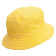 Mardi Gras Double Drum Embroidered Bucket Hat - Yellow OSFM