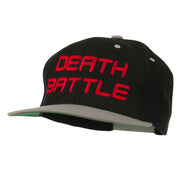 Halloween Death Battle Embroidered Snapback Cap