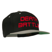 Halloween Death Battle Embroidered Snapback Cap