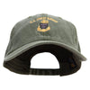 Silver US Coast Guard Cotton Twill Premium Pigment Dyed Cap - Olive OSFM