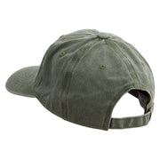 Silver US Coast Guard Cotton Twill Premium Pigment Dyed Cap - Olive OSFM