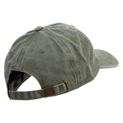 Silver US Coast Guard Cotton Twill Premium Pigment Dyed Cap - Olive OSFM