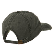 Bridge Hand Embroidered Washed Cap