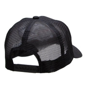 Neon Aussie Embroidered High Profile Mesh Cap