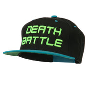 Halloween Death Battle Embroidered Snapback Cap