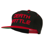 Halloween Death Battle Embroidered Snapback Cap