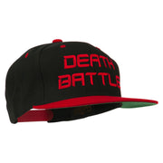 Halloween Death Battle Embroidered Snapback Cap