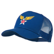 12th Air Force Badge Embroidered Mesh Cap