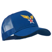 12th Air Force Badge Embroidered Mesh Cap