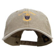 Silver US Coast Guard Cotton Twill Premium Pigment Dyed Cap - Khaki OSFM