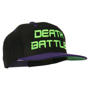 Halloween Death Battle Embroidered Snapback Cap