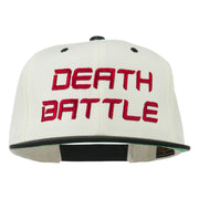 Halloween Death Battle Embroidered Snapback Cap