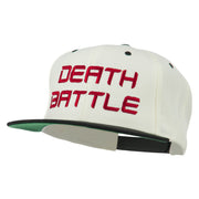 Halloween Death Battle Embroidered Snapback Cap