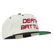 Halloween Death Battle Embroidered Snapback Cap