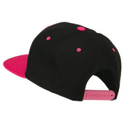 Flat Bill Hip Hop Casual Girl Embroidered Cap