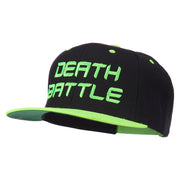 Halloween Death Battle Embroidered Snapback Cap