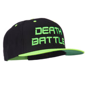 Halloween Death Battle Embroidered Snapback Cap