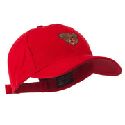 Bear Head Mascot Embroidered Cap