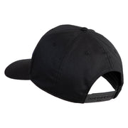Pearl Harbor Hawaii Submarine Blue Patched Solid Cotton Twill Pro Style Cap - Black OSFM