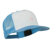 Tiny Nautical Wheel Iron On Patched Classic Trucker Cap