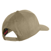 Pearl Harbor Hawaii Submarine Blue Patched Solid Cotton Twill Pro Style Cap - Khaki OSFM
