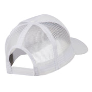 Beach Hut Embroidered Mesh Back Cap