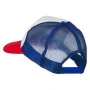 Scribe Smile Face Embroidered Foam Mesh Back Cap