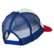 Scribe Smile Face Embroidered Foam Mesh Back Cap