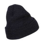 Bear Island Embroidered Long Beanie