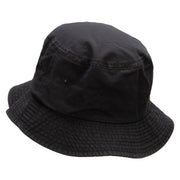 YOLO Unisex Multipurpose Crushable Cotton Twill Bucket Hat - Charcoal L