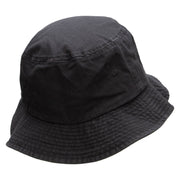 YOLO Unisex Multipurpose Crushable Cotton Twill Bucket Hat - Charcoal L