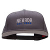 Nevada Year Established Embroidered Prostyle Snapback - Charcoal OSFM