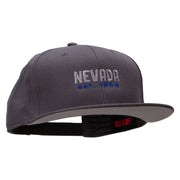 Nevada Year Established Embroidered Prostyle Snapback - Charcoal OSFM