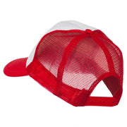 Scribe Smile Face Embroidered Foam Mesh Back Cap