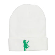 Bear Island Embroidered Long Beanie