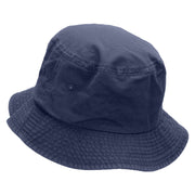 YOLO Unisex Multipurpose Crushable Cotton Twill Bucket Hat - Navy L