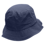 YOLO Unisex Multipurpose Crushable Cotton Twill Bucket Hat - Navy L