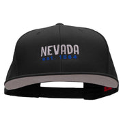 Nevada Year Established Embroidered Prostyle Snapback - Black OSFM