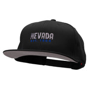 Nevada Year Established Embroidered Prostyle Snapback - Black OSFM