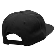 Haya Doin? Embroidered Wool Blend Prostyle Snapback - Black OSFM